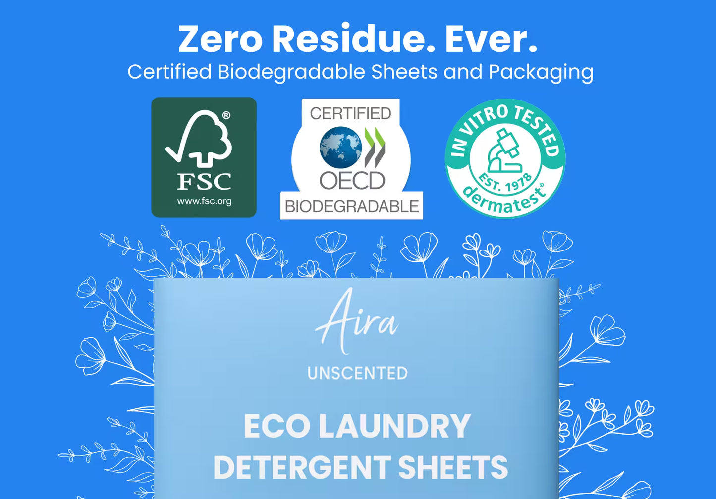 Eco Laundry Detergent Sheets