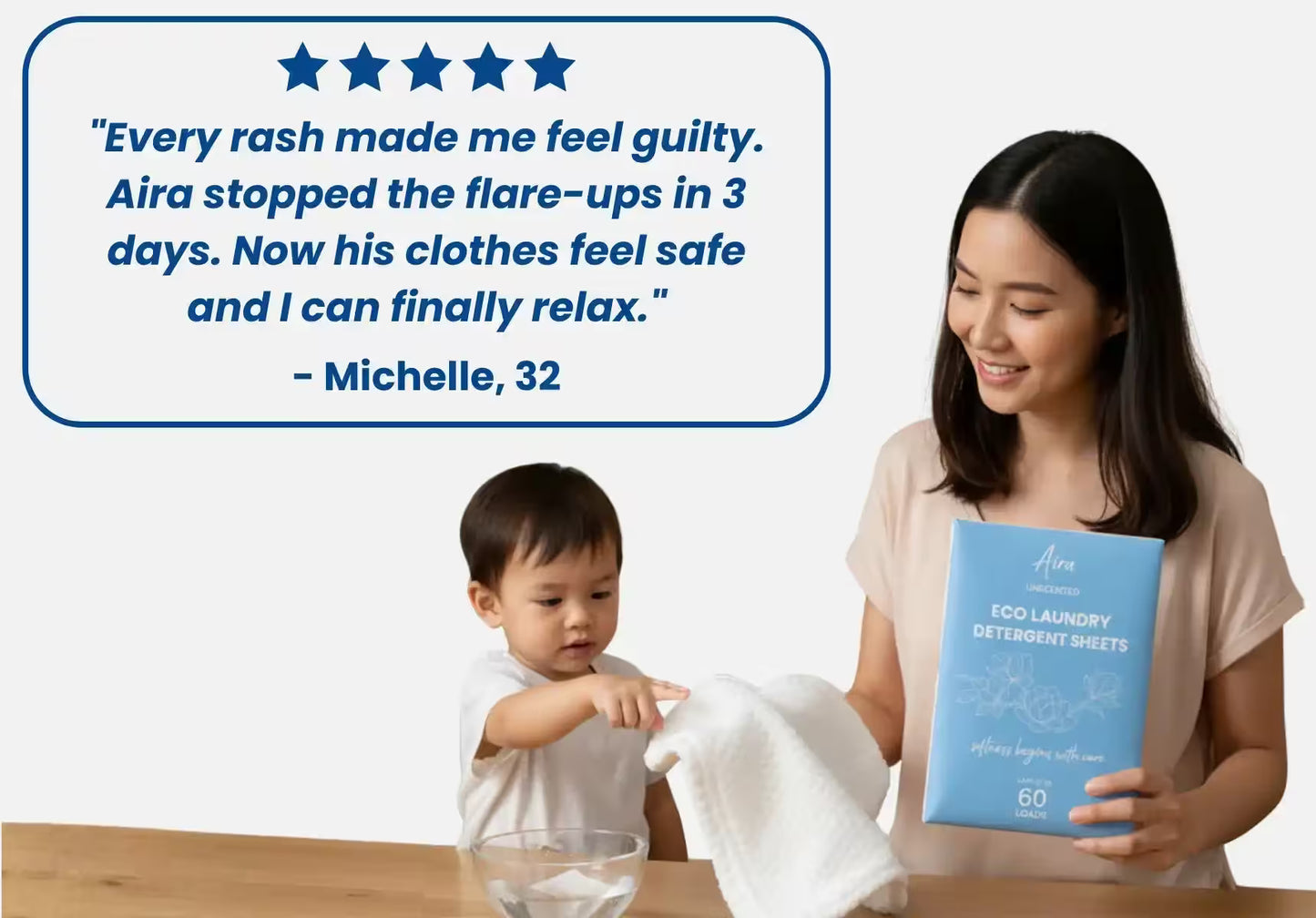 Eco Laundry Detergent Sheets